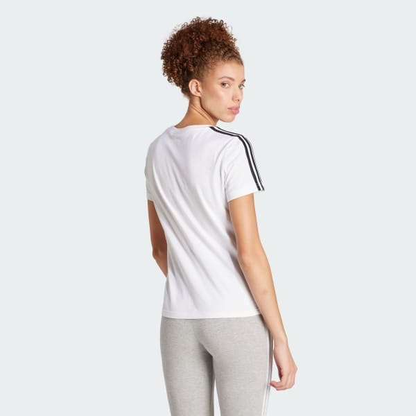 Áo T-shirt adidas 3 sọc Essentials Slim-fit Nữ - GL0783