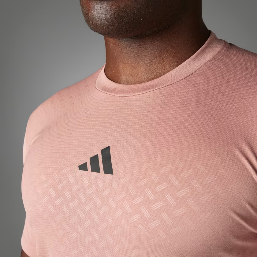 Áo T-shirt tập luyện adidas Power 3 sọc Nam - JI8217