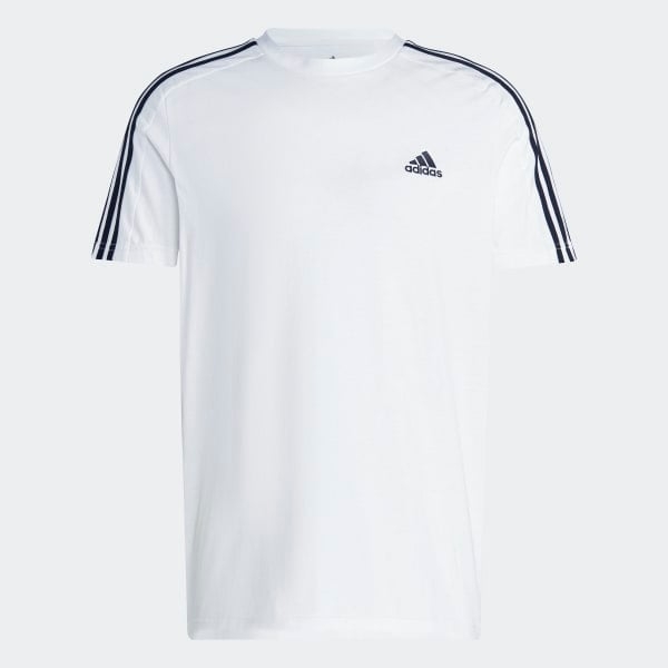 Áo T-shirt adidas 3 Sọc Single Jersey Essentials Nam - IC9336