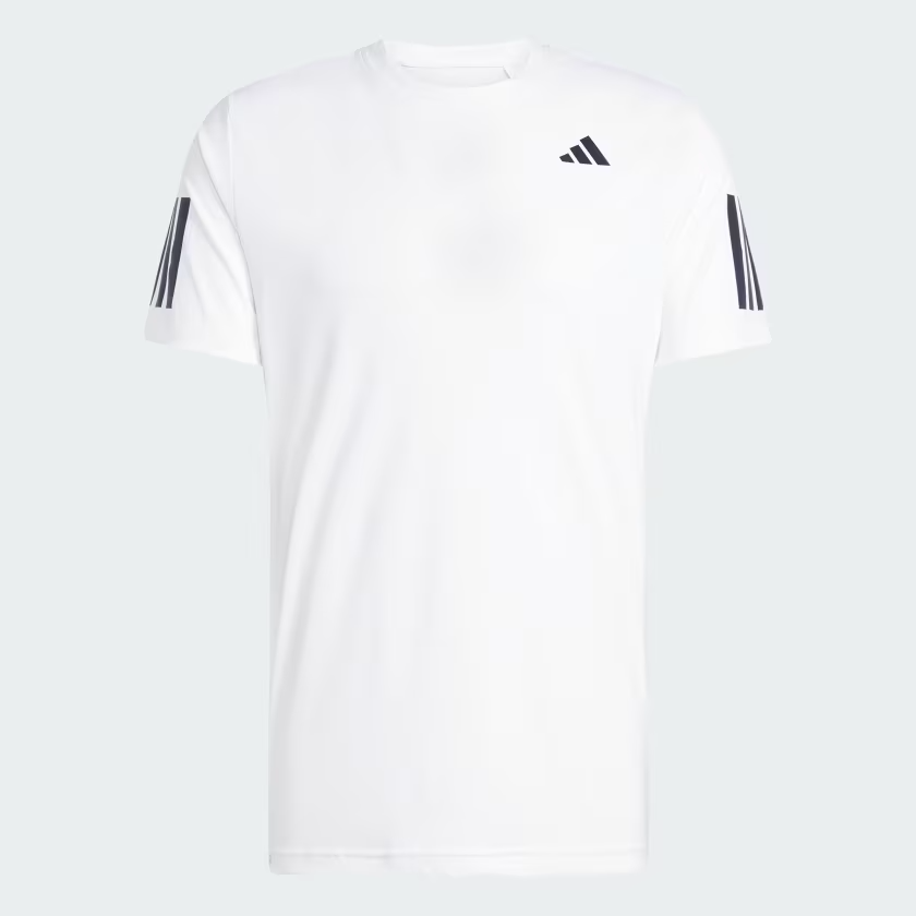 Áo T-shirt tennis/pickleball adidas Club Climacool 3 sọc Nam - JE0413