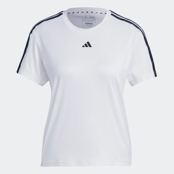 Áo T-shirt tập luyện 3 sọc Nữ adidas - IC5040