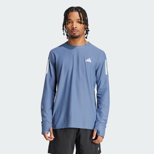 Áo T-shirt chạy bộ dài tay adidas Own The Run Nam - IN1488