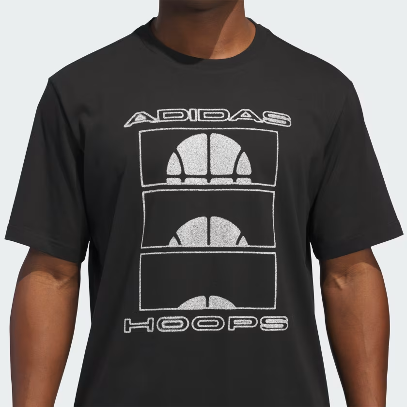 Áo T-shirt bóng rổ adidas Ball at Sunrise Nam - JM2227