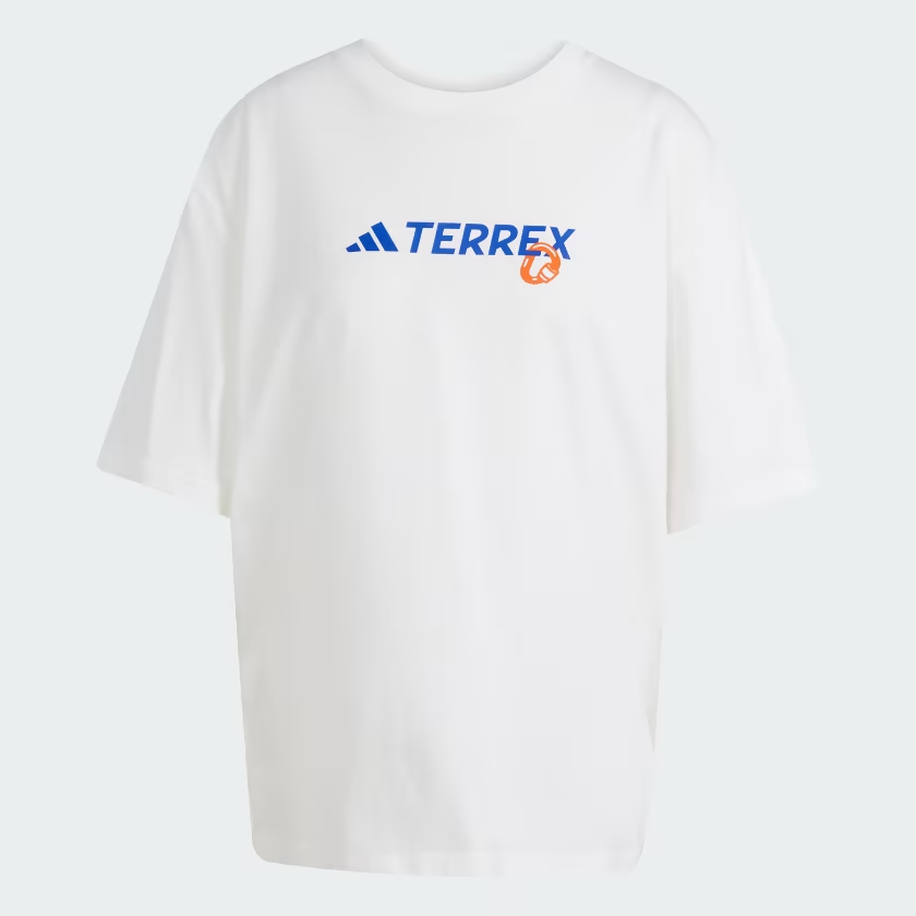 Áo T-shirt leo núi adidas Terrex hoạ tiết Nữ - JI9157