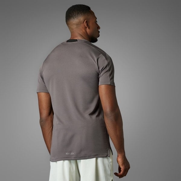 Áo T-shirt tập luyện adidas Designed for Training HIIT Workout HEAT.RDY Nam - IS3743