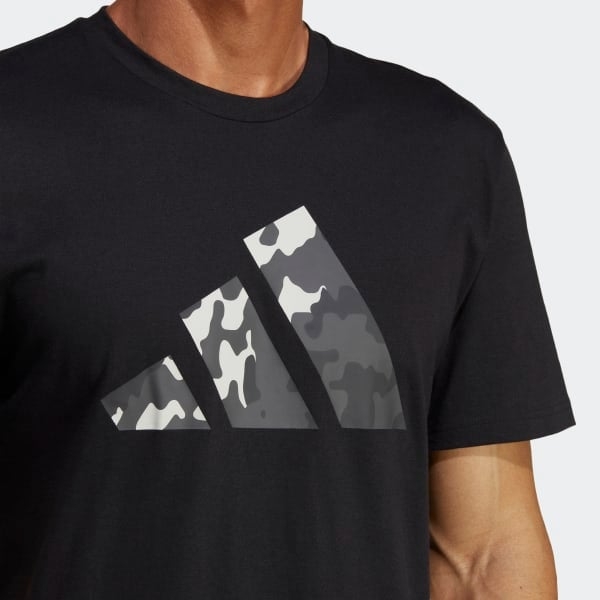 Áo T-shirt tập luyện adidas Logo Seasonal Train Essentials Nam - IB8256