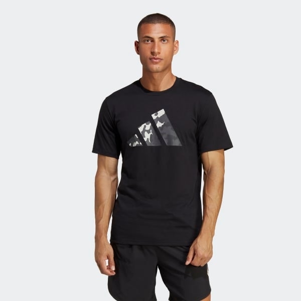 Áo T-shirt tập luyện adidas Logo Seasonal Train Essentials Nam - IB8256