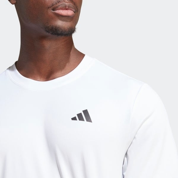 Áo T-shirt tennis/pickleball Nam adidas Club 3 sọc - HS3261