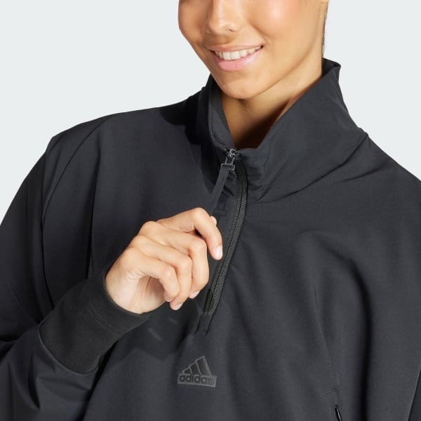 Áo nỉ Nữ adidas Z.N.E. có khoá - IS1875