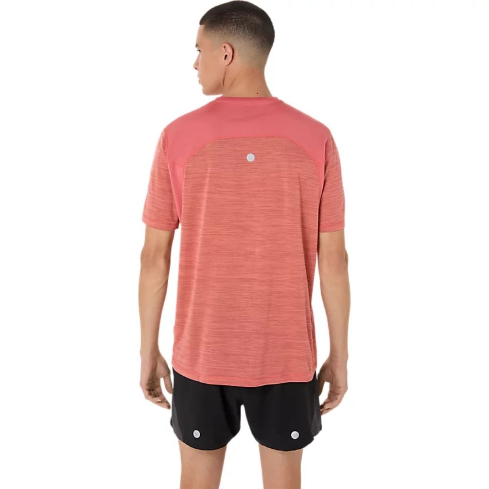 Áo T-shirt chạy bộ ASICS ROAD SS TOP Nam - 2011C992.701