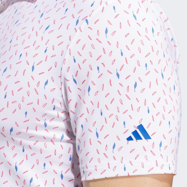 Áo Polo golf adidas hoạ tiết Ultimate365 Nam - IL0553