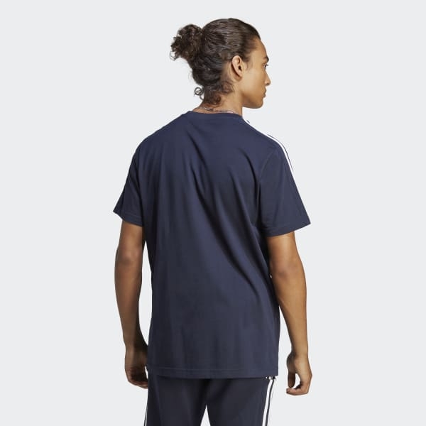 Áo T-shirt thể thao adidas Essentials Single Jersey 3 Sọc Nam - IC9335