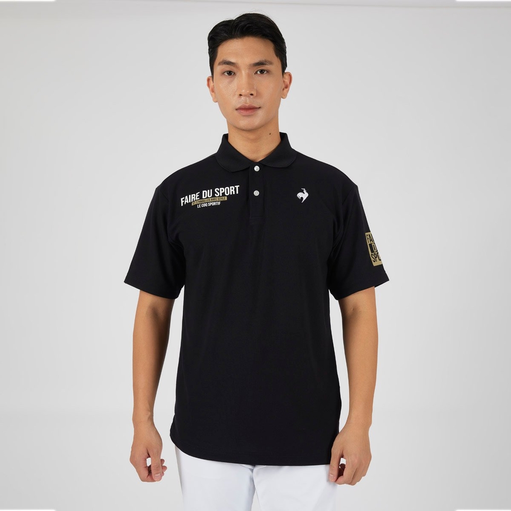 Áo Polo le coq sportif Nam QMMXJA96AV-BK