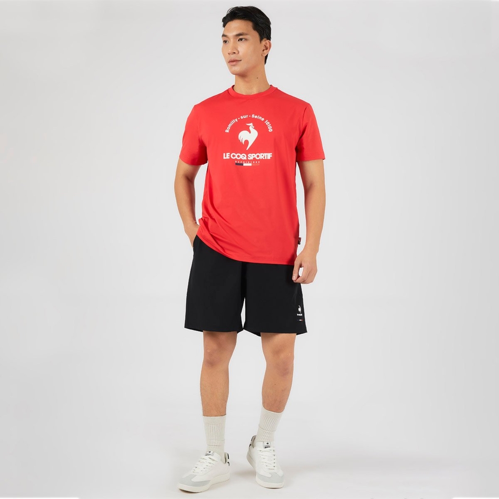 Áo T-shirt le coq sportif Nam QP123TRS15-RED0