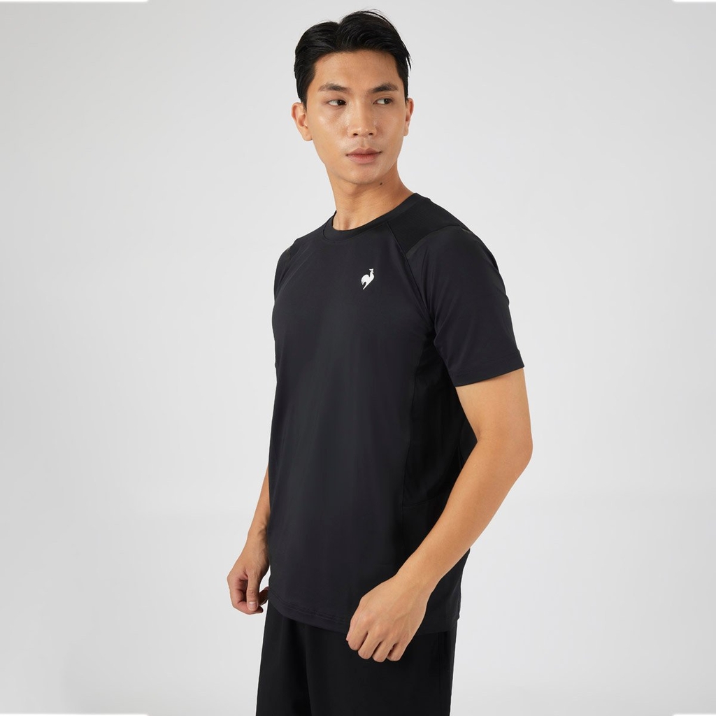 Áo T-shirt le coq sportif Nam QP223GRS44-BLK0