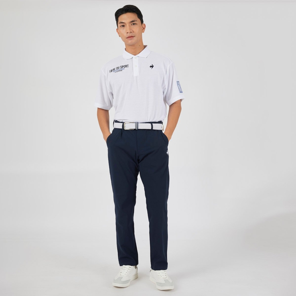 Áo Polo le coq sportif Nam QMMXJA96AV-WH