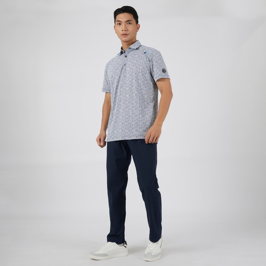 Áo Polo le coq golf Nam QGMXJA18V-NV00