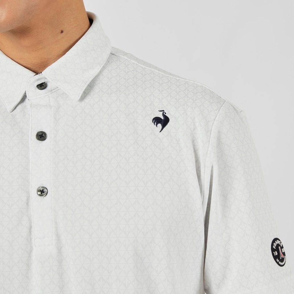 Áo Polo le coq golf Nam QGMXJA07V-WH00