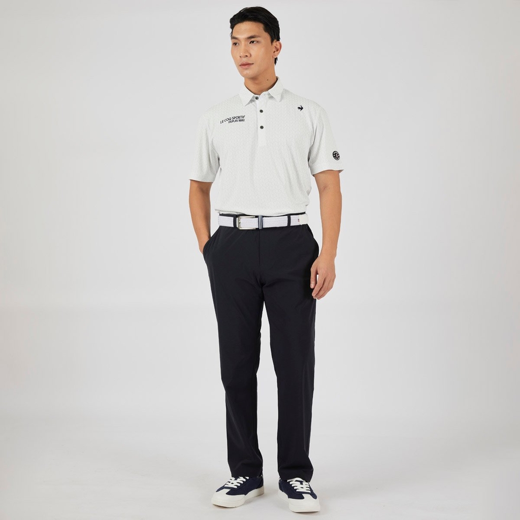 Áo Polo le coq golf Nam QGMXJA07V-WH00