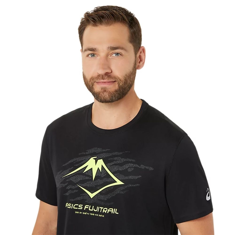 Áo T-shirt chạy Trail ASICS FUJITRAIL LOGO SS Nam - 2011C981.002