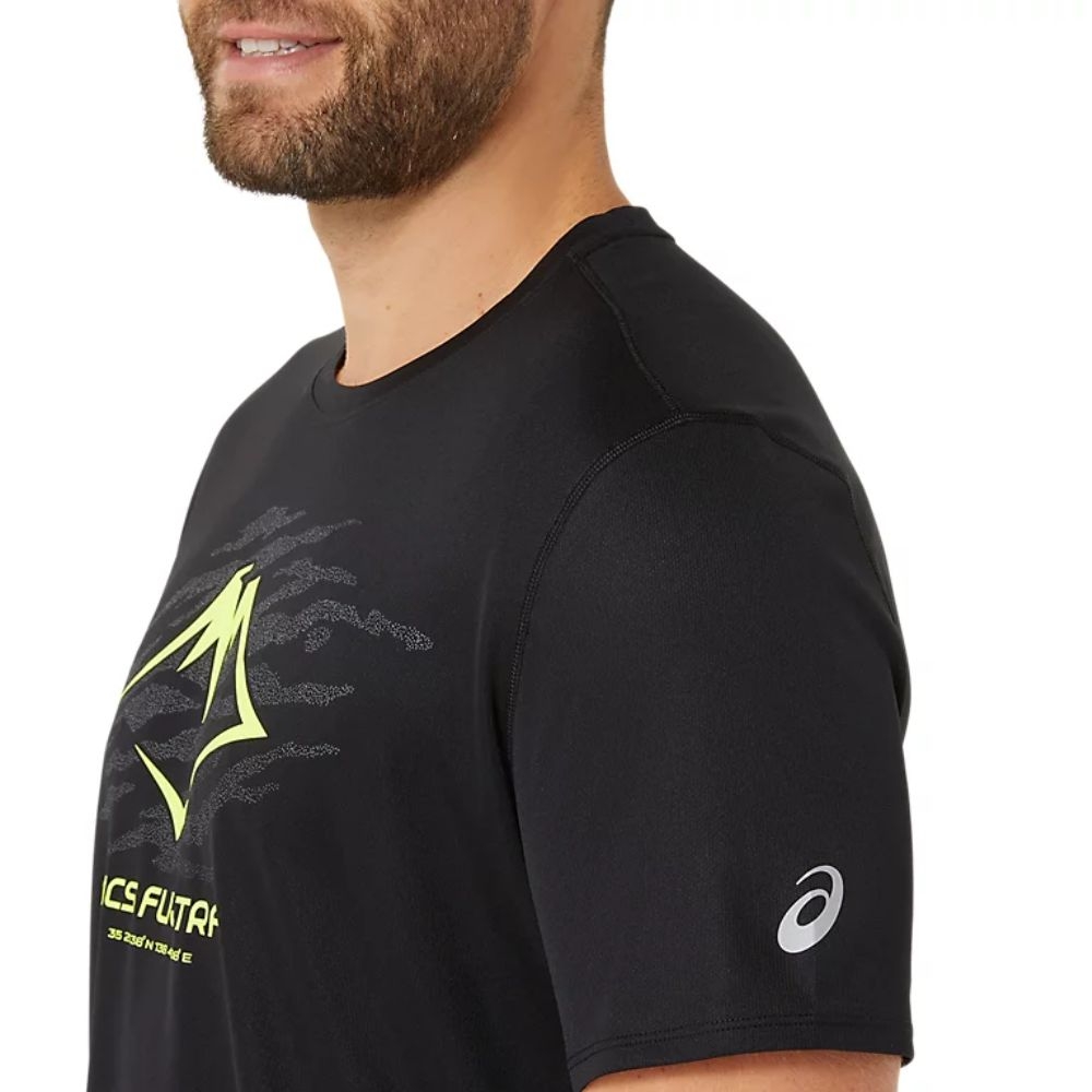 Áo T-shirt chạy Trail ASICS FUJITRAIL LOGO SS Nam - 2011C981.002