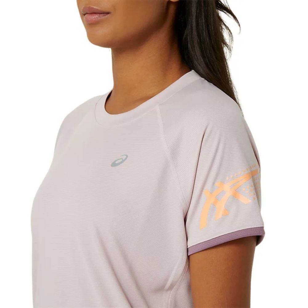 Áo T-shirt chạy bộ ASICS ICON SS Nữ - 2012C821.701