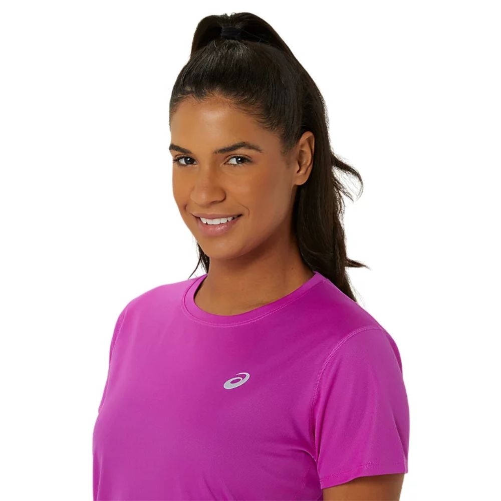 Áo T-shirt chạy bộ ASICS SILVER SS Nữ - 2012C360.503