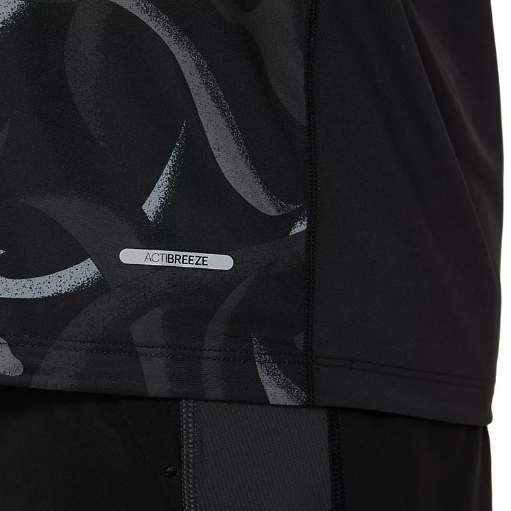 Áo ba lỗ chạy bộ ASICS ROAD ALL OVER PRINT SINGLET Nam - 2011D091.001