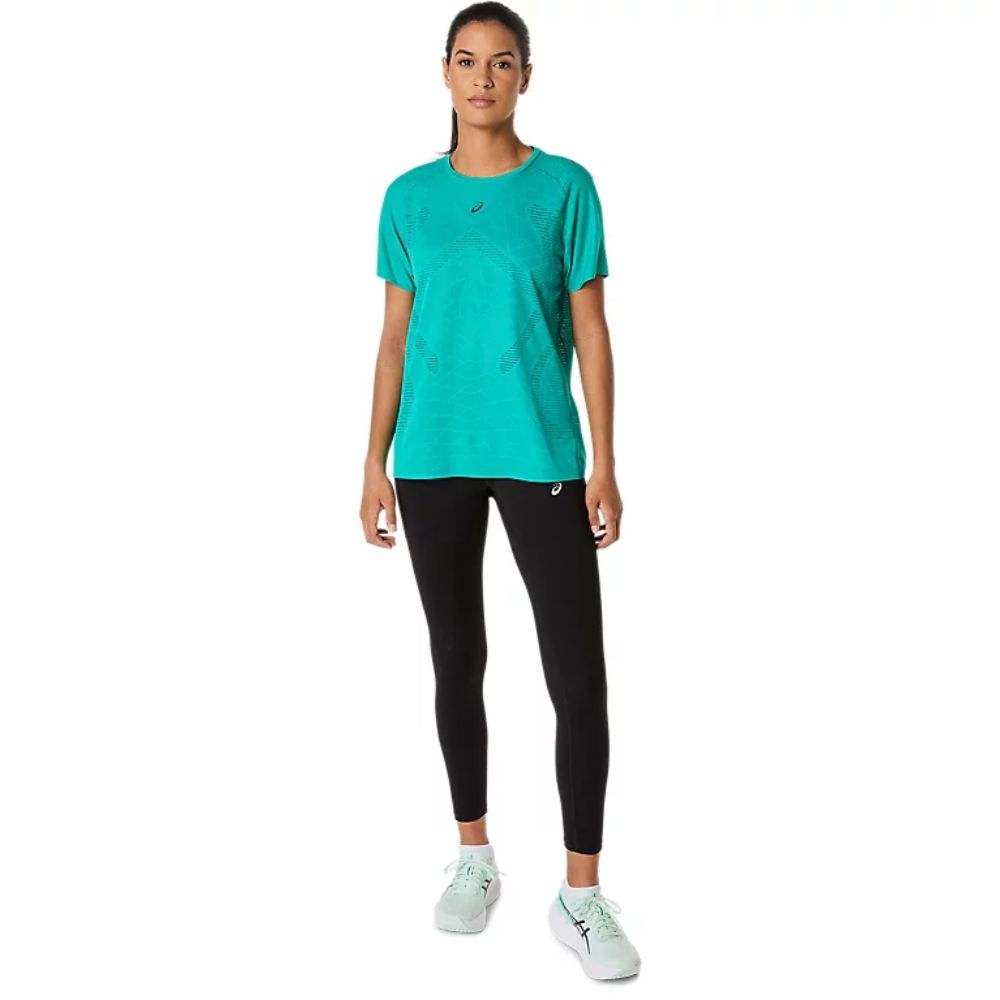Áo T-shirt chạy bộ ASICS METARUN SS TOP Nữ - 2012D223.400