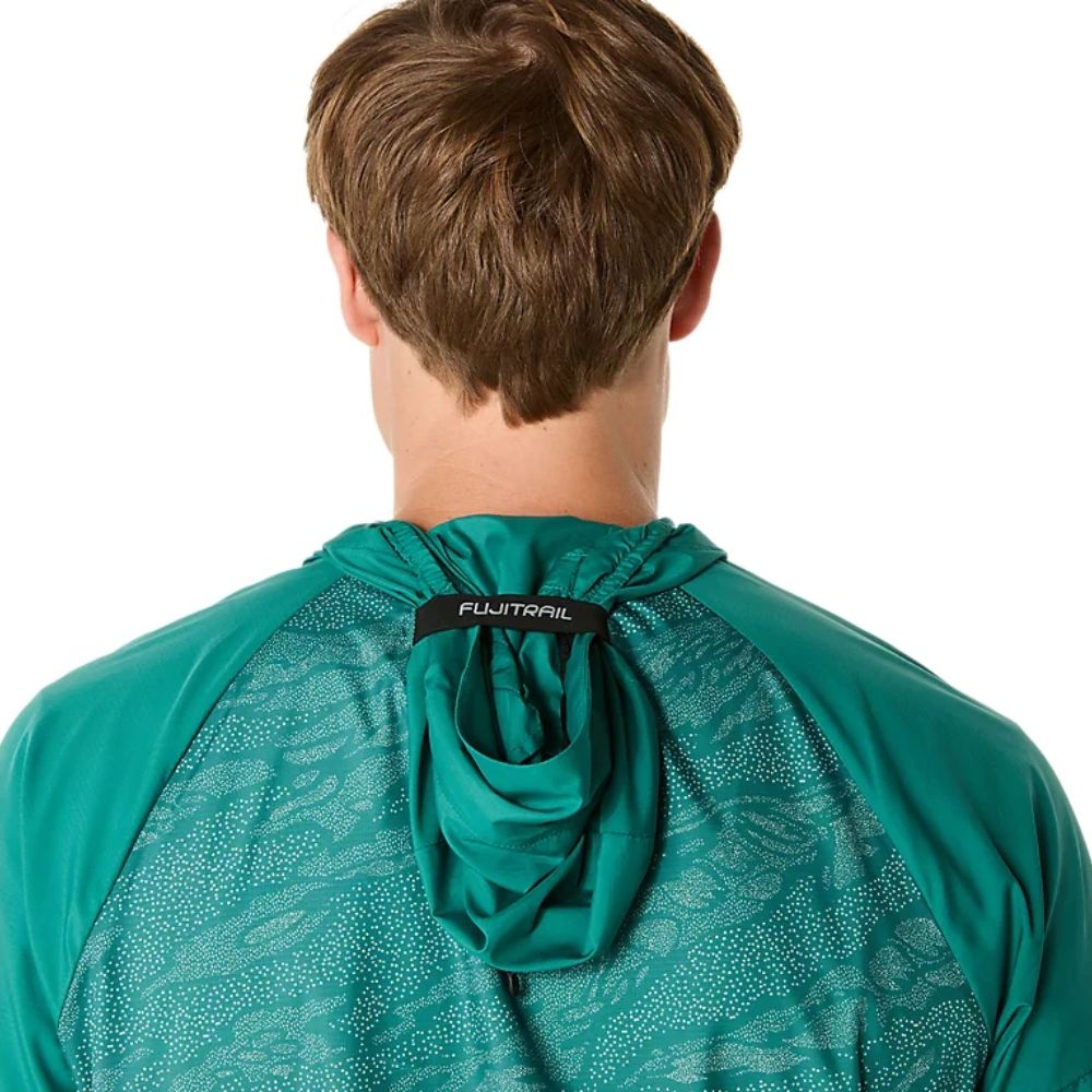 Áo gió chạy bộ ASICS FUJITRAIL PACKABLE WINDBREAKER Nam - 2011C991.300