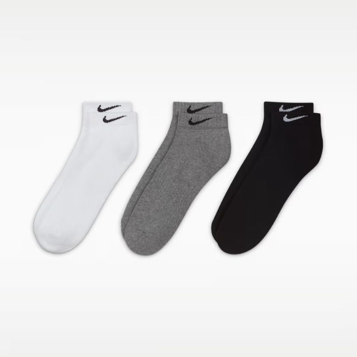 Tất cổ thấp Nike Everyday Cushioned 3P Unisex - SX7670-964