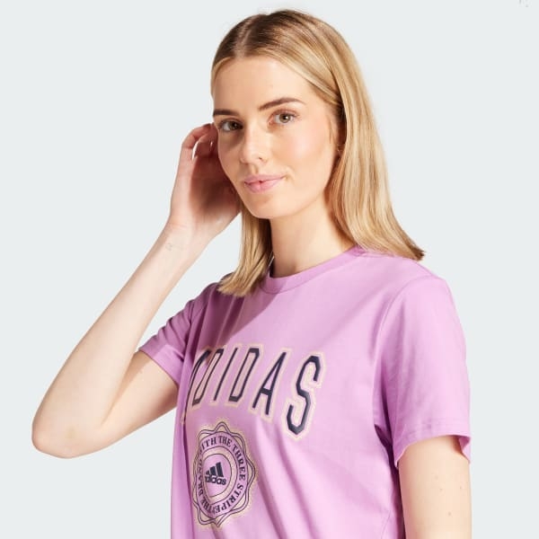 Áo T-shirt adidas Graphic Collegiate Nữ - IZ1159