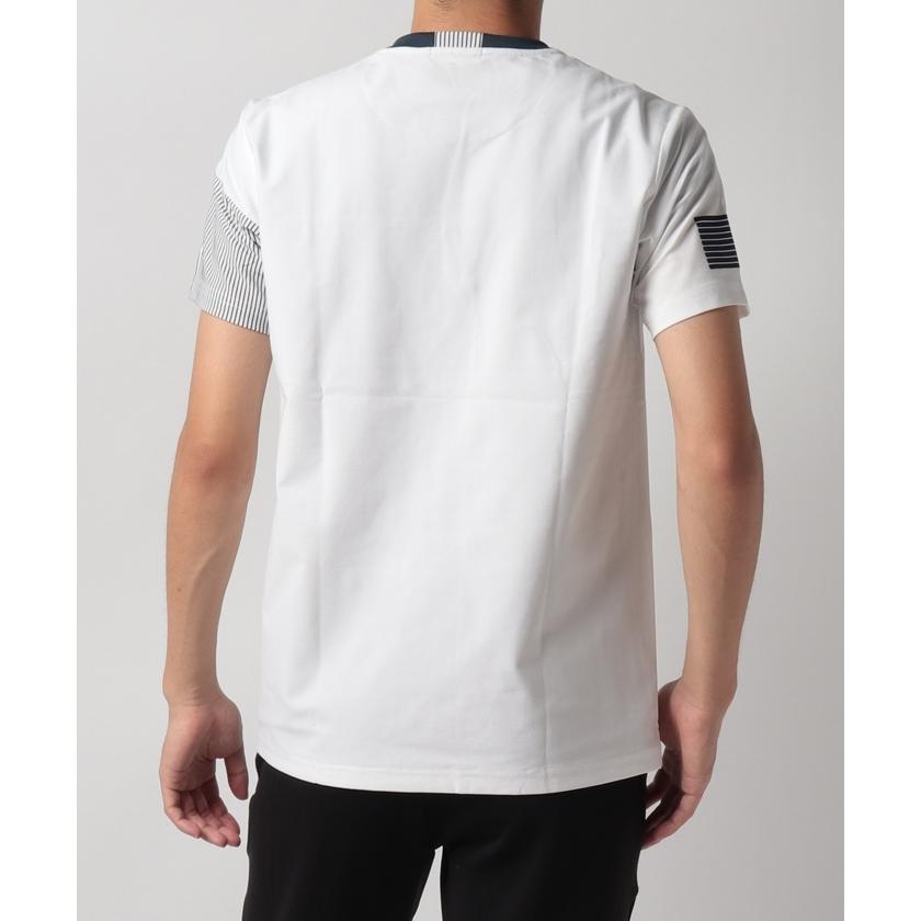 Áo T-Shirt le coq sportif nam - QTMUJA08-WH