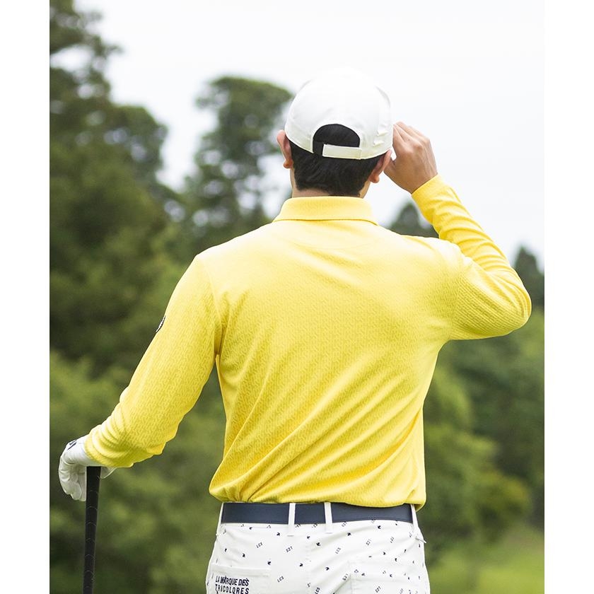 Áo Polo dài tay le coq golf Nam - QGMWJB05V-YL00