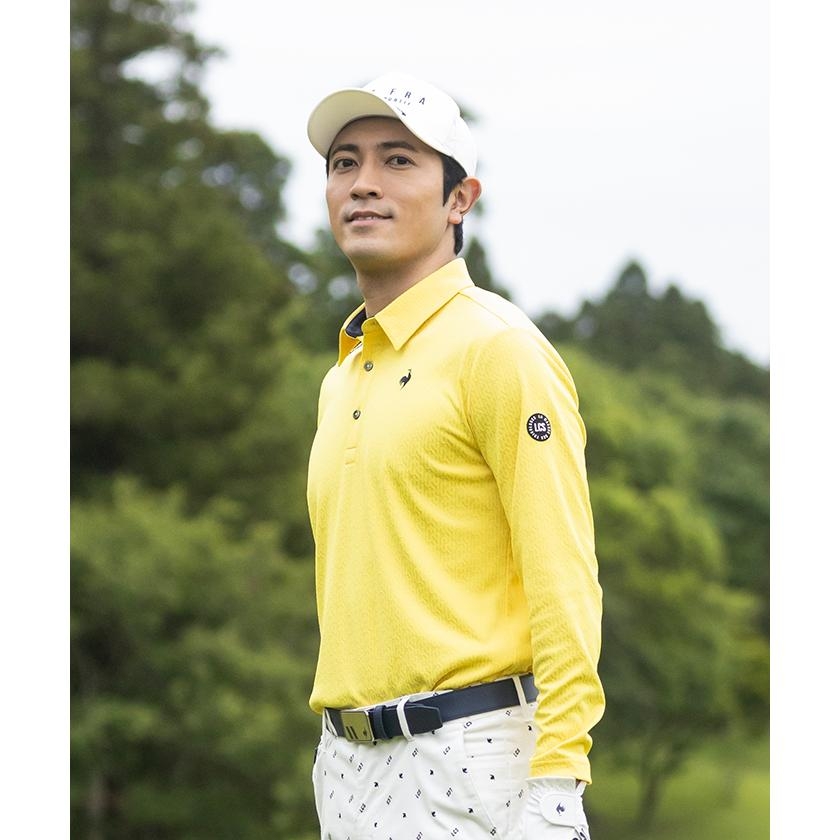 Áo Polo dài tay le coq golf Nam - QGMWJB05V-YL00
