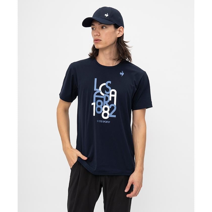 Áo T-shirt le coq sportif Nam - QTMXJA05V-NV