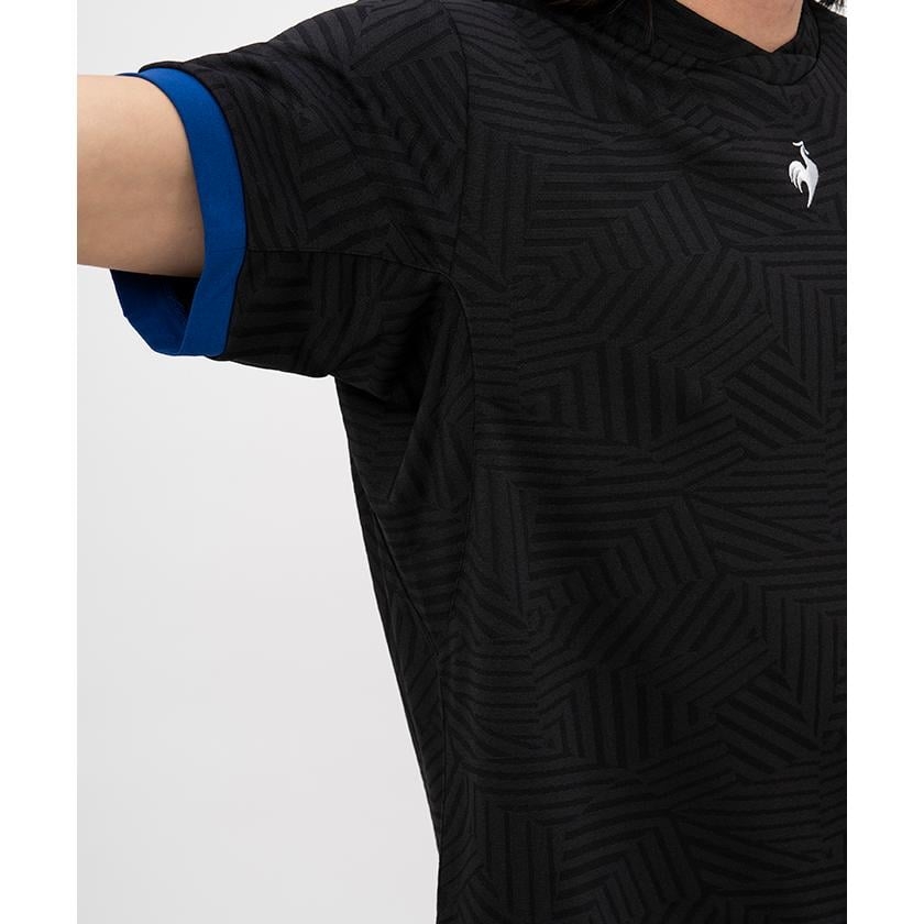 Áo T-shirt le coq sportif Nam - QTMXJA06V-BK