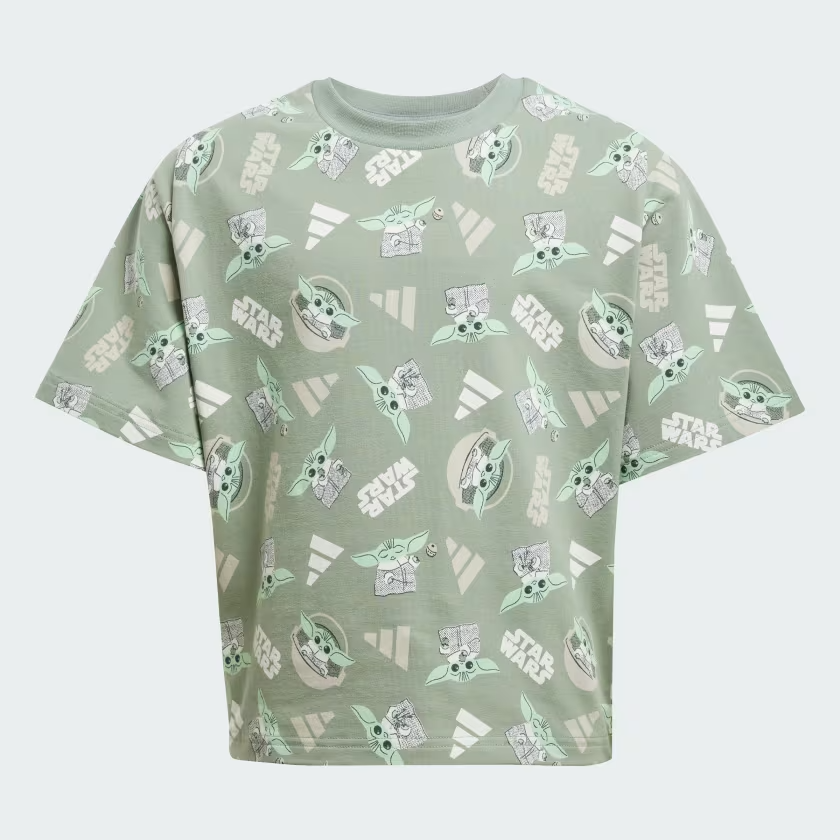 Áo T-shirt trẻ em adidas X Star Wars™ The Mandalorian™ Unisex - JF3650
