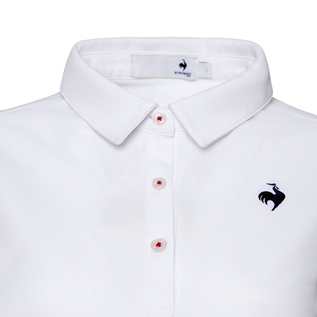 Áo Polo dài tay le coq golf Nữ LG6SLS01LV-WH00