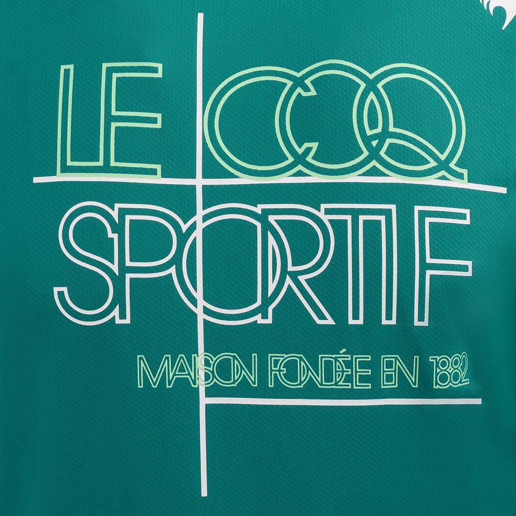 Áo T-shirt le coq sportif Nam LT5SHT03MV-GR00
