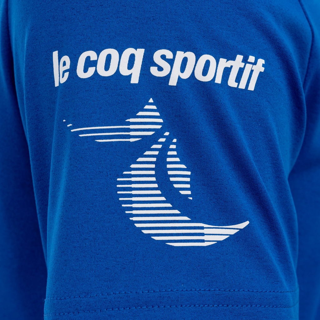 Áo T-shirt le coq sportif Nam QQ123ERS21-BLU0