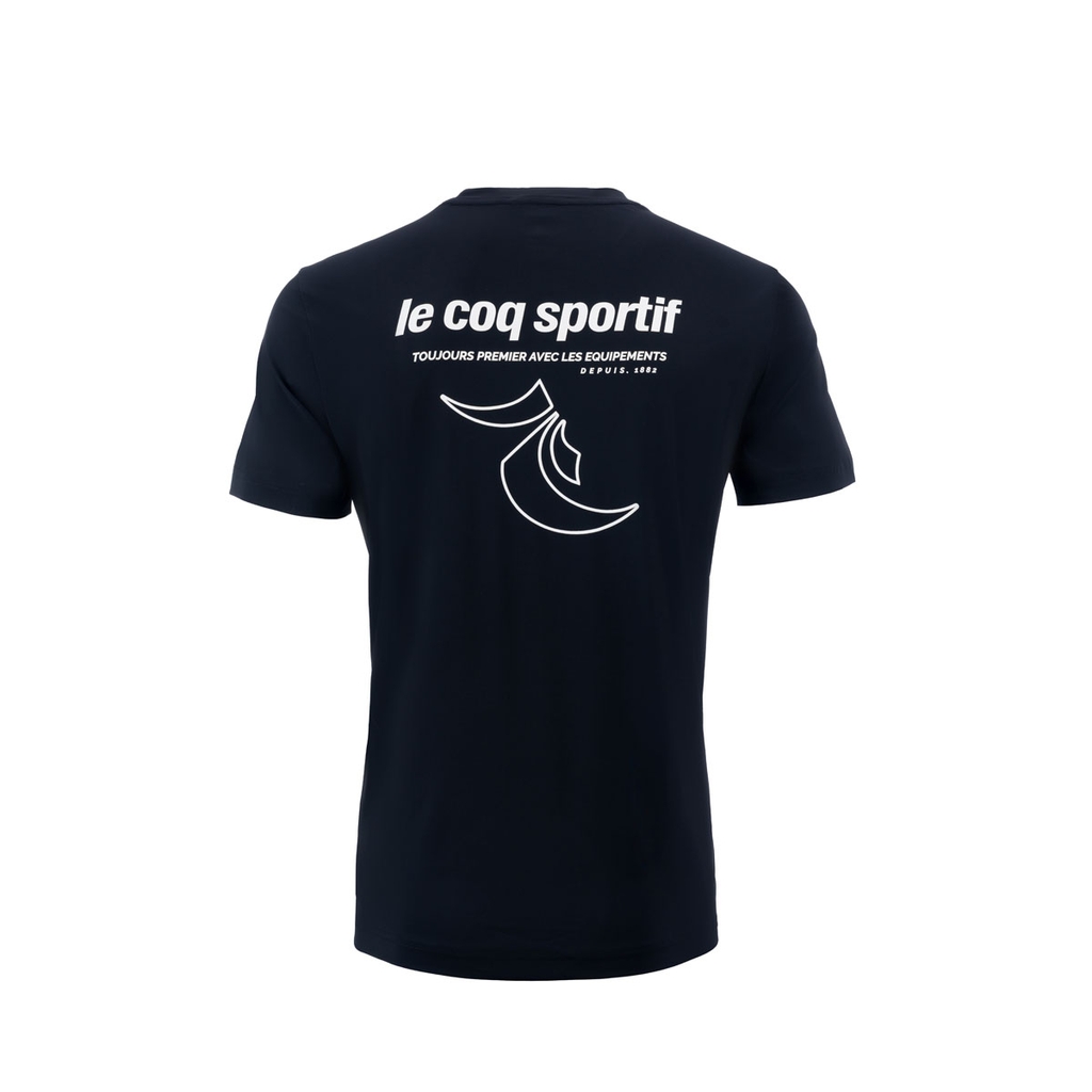 Áo T-shirt le coq sportif Nam QQ123ERS31-BLK0