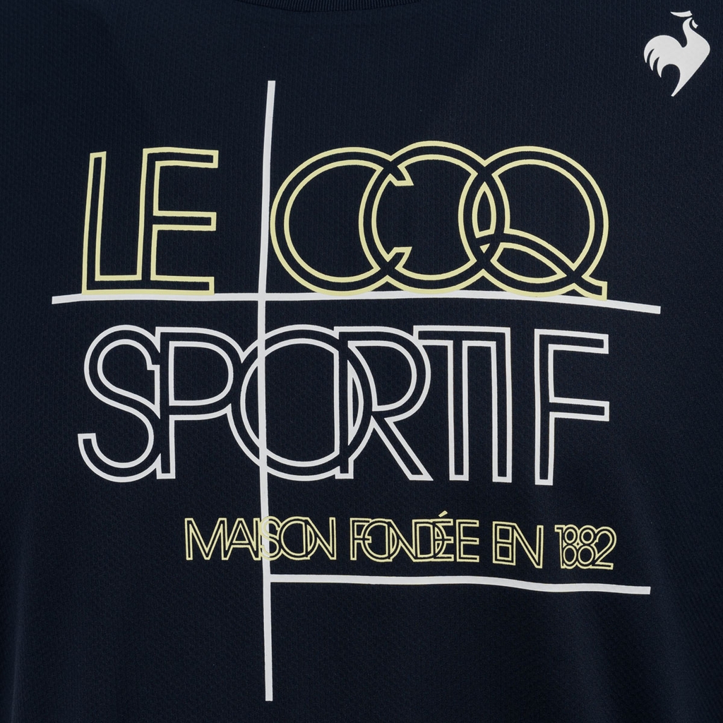 Áo T-shirt le coq sportif Nam LT5SHT03MV-NV00
