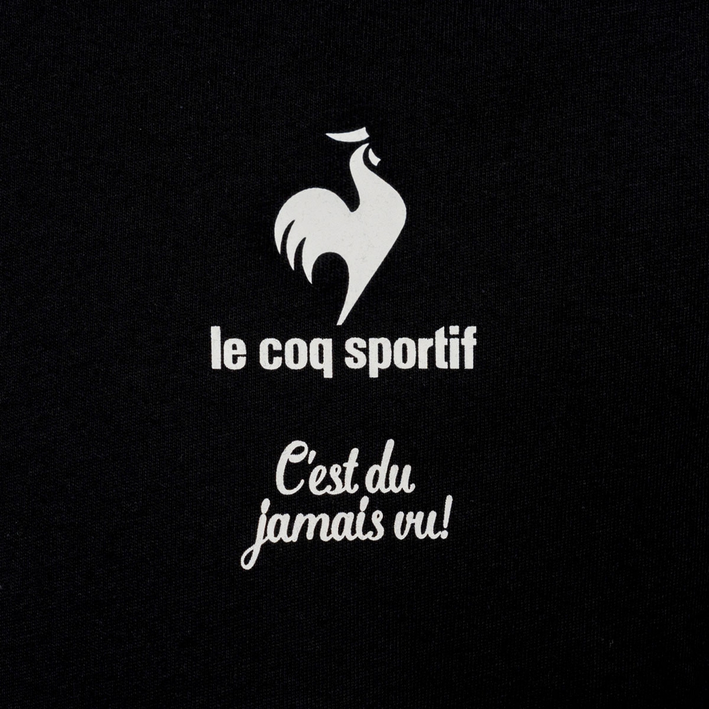 Áo T-shirt le coq sportif Nam QQ123LRS11-BLK0