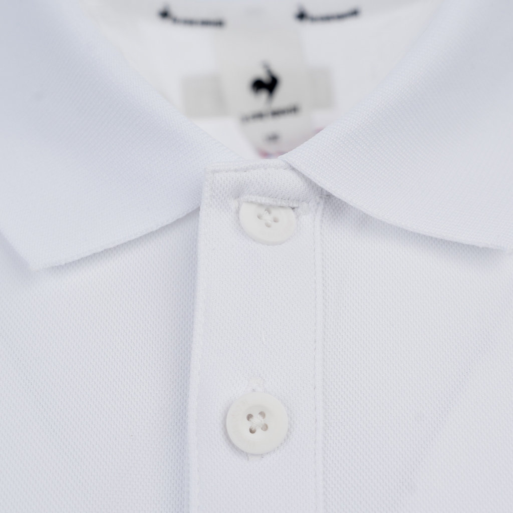 Áo Polo le coq sportif Nam QQ123TTS31-WHT0