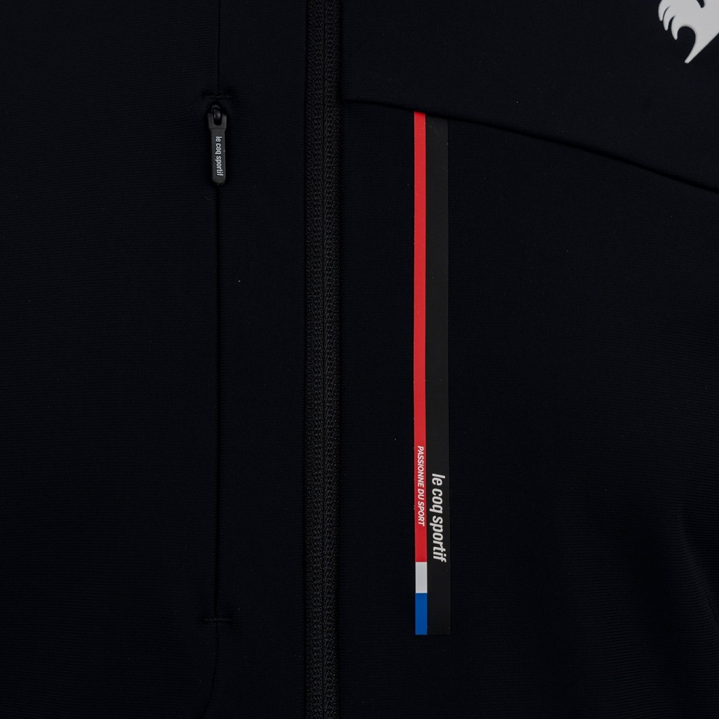 Áo khoác nỉ le coq sportif Nam QQ123EFT11-BLK0
