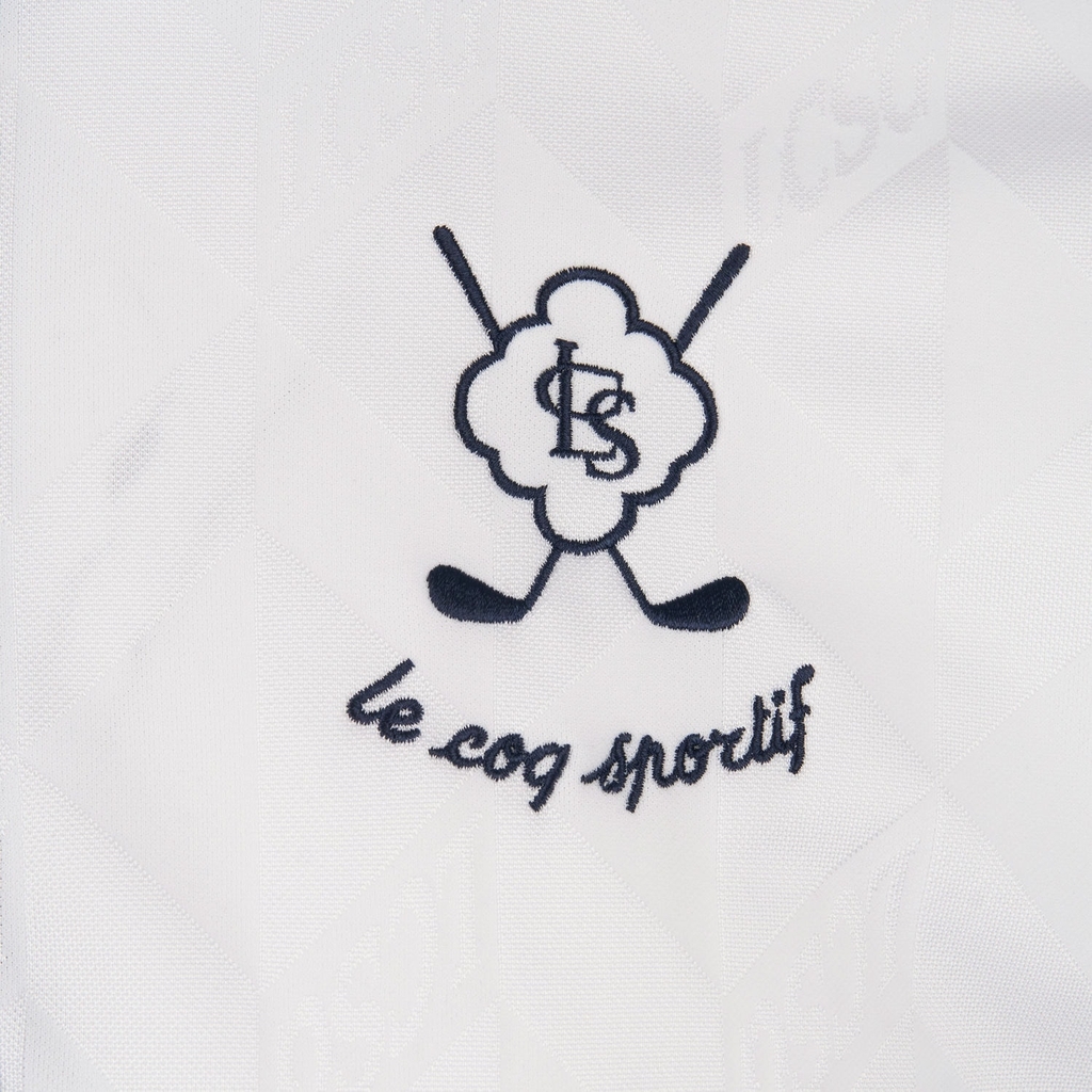 Áo Polo dài tay le coq golf Nam LG6FLSG7MV-WH00