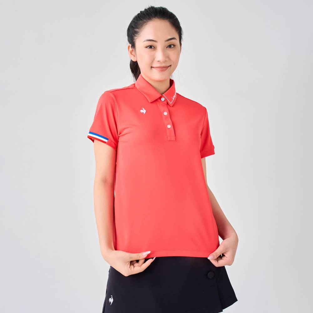 Áo polo le coq golf nữ QGWXJA00V-RD00