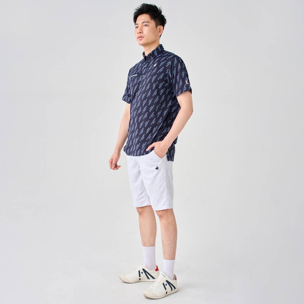 Quần short le coq sportif golf Nam QGMXJD50V-WH00