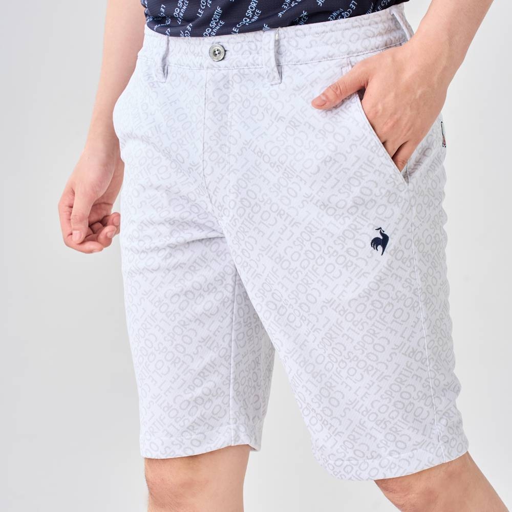 Quần short le coq sportif golf Nam QGMXJD50V-WH00